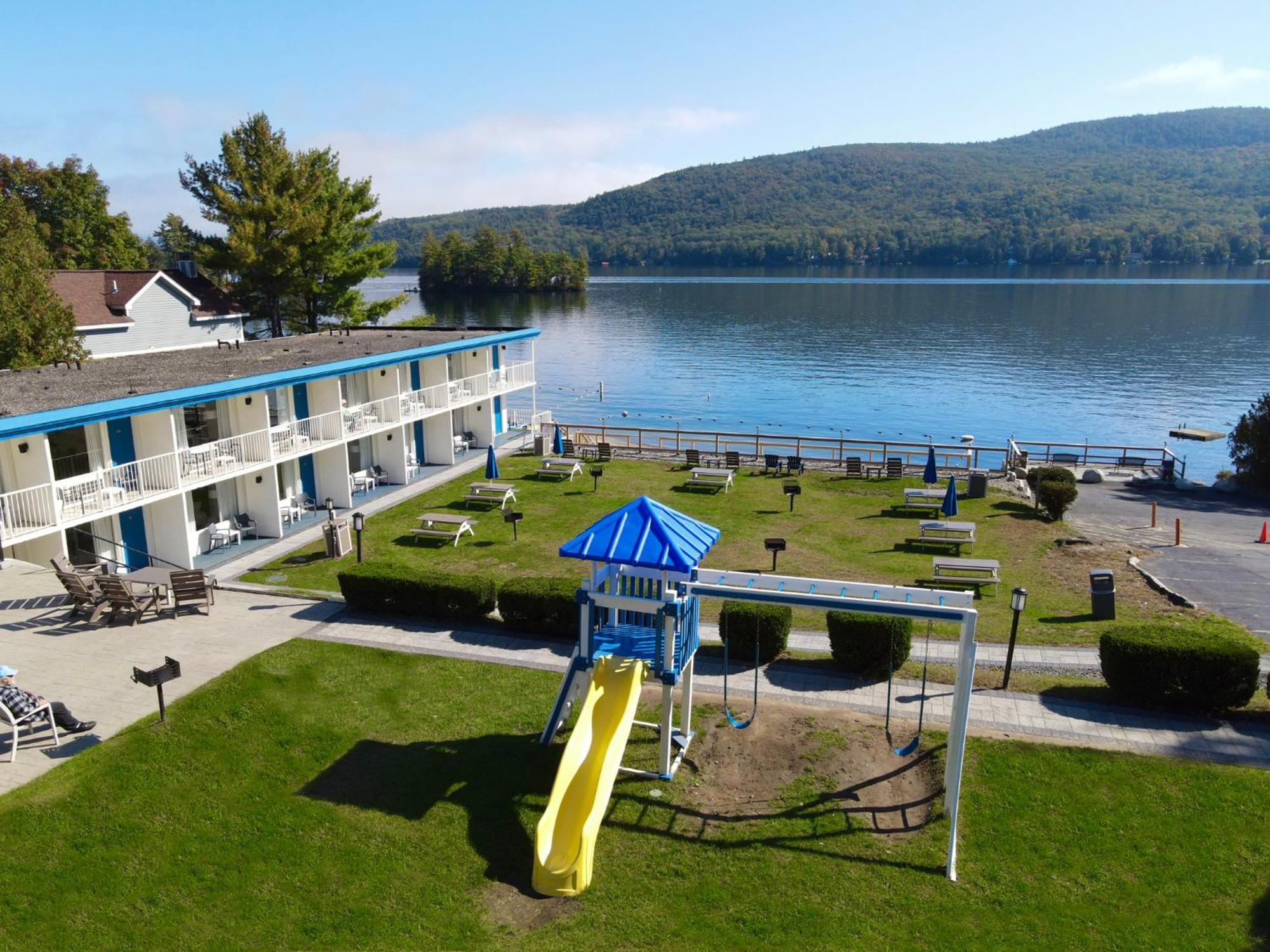 Lakefront Terrace Resort Lake George Esterno foto
