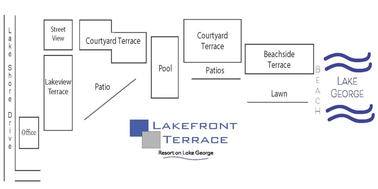 Lakefront Terrace Resort Lake George Esterno foto